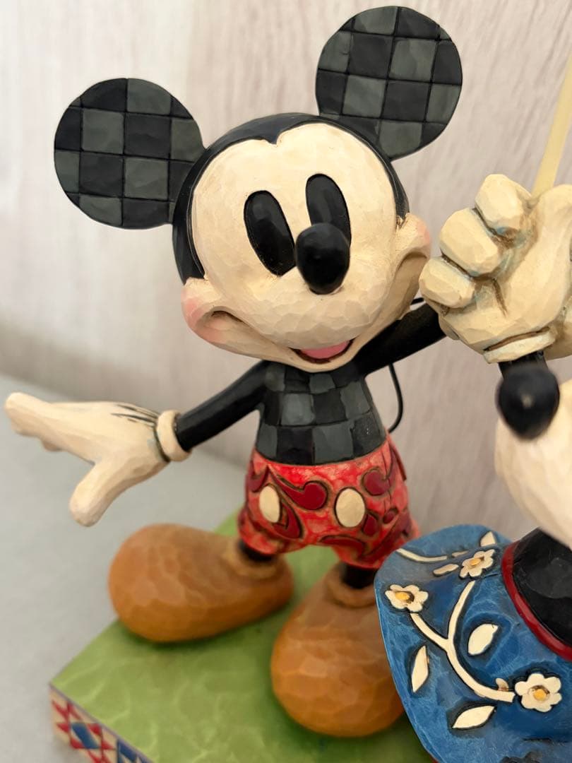 Disney Traditions ジムショア　ミッキー＆ミニー　星条旗