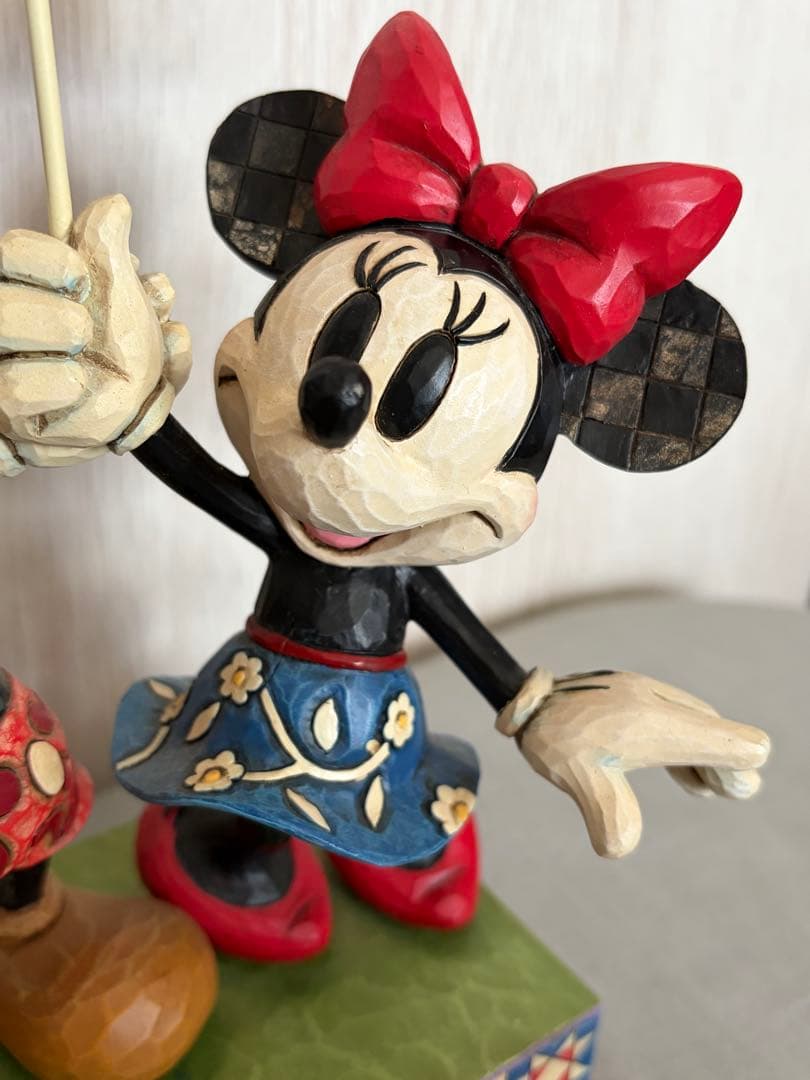 Disney Traditions ジムショア　ミッキー＆ミニー　星条旗