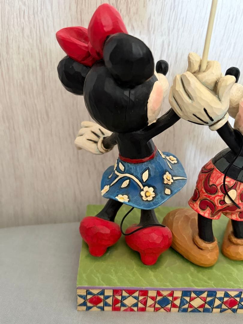 Disney Traditions ジムショア　ミッキー＆ミニー　星条旗