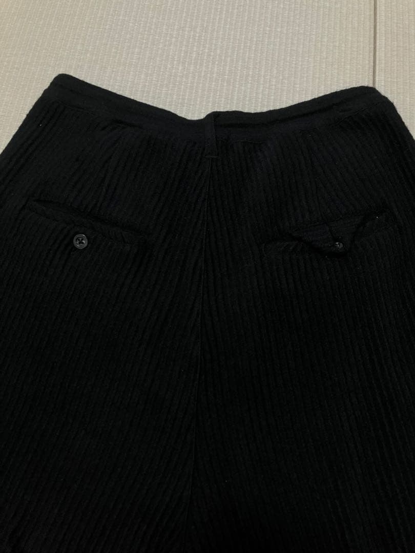 パンツ ANCELLM 25AW WOOL CORDUROY CARGO SLACKS