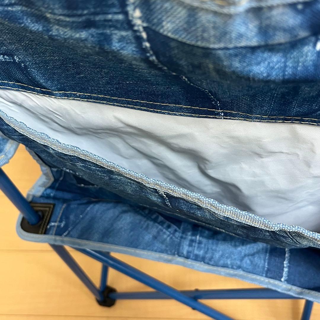 【廃盤】Coleman デニム風 コンパクト リゾートチェア ２脚セット イス