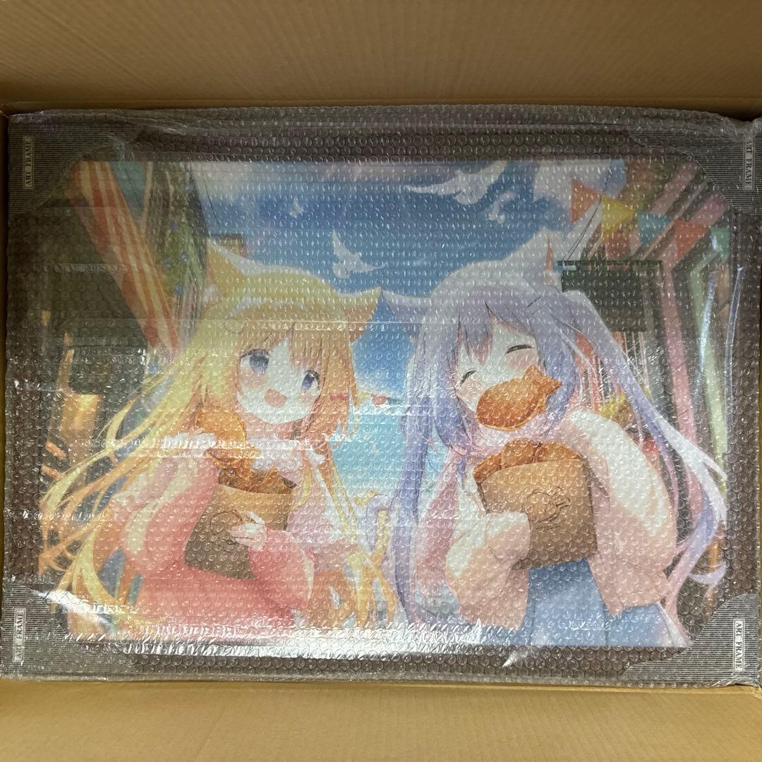 絵師100人展15 しらたま　複製原画　明日晴れたら何しよう　新品