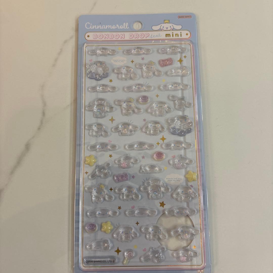 正規品サンリオボンボンドロップシール8種 とミニ8種 全16種