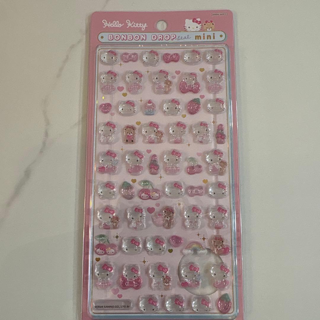 正規品サンリオボンボンドロップシール8種 とミニ8種 全16種