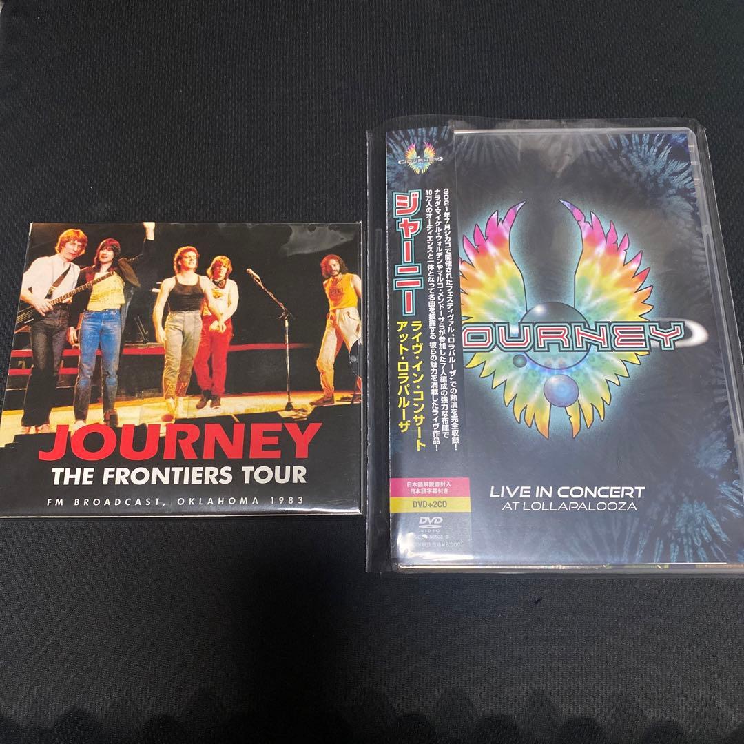 ジャーニー2点セット/ライヴ・イン・コンサート・アット・ロラパルーザ