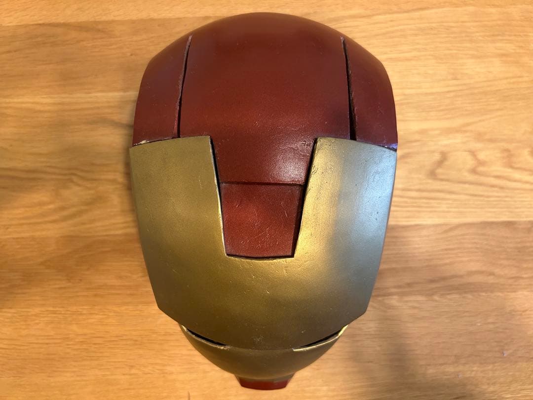 【自作品】アイアンマンヘルメット マーク3 LEDライト付き マーベル