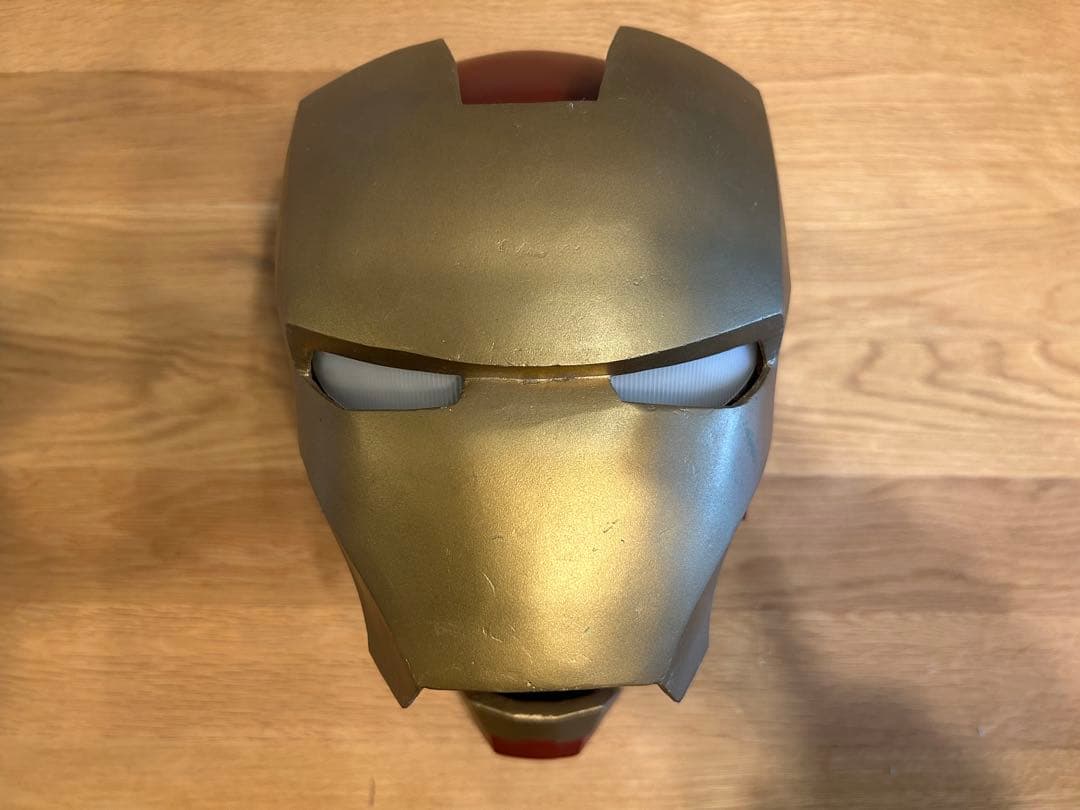 【自作品】アイアンマンヘルメット マーク3 LEDライト付き マーベル