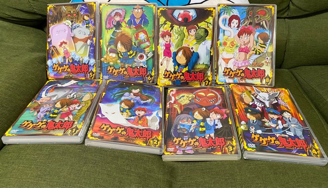 【美品　貴重品】　❤️ゲゲゲの鬼太郎DVD 第5期　1巻〜8巻