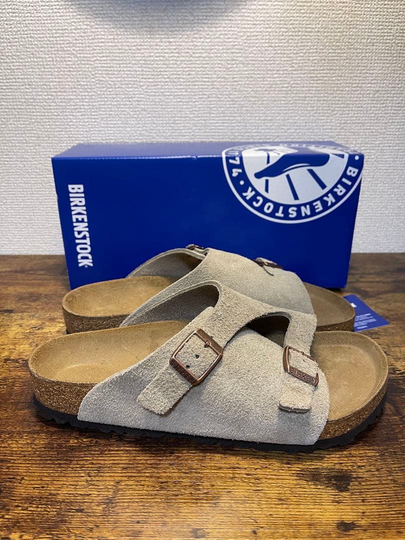 BIRKENSTOCK スエード サボサンダル 37