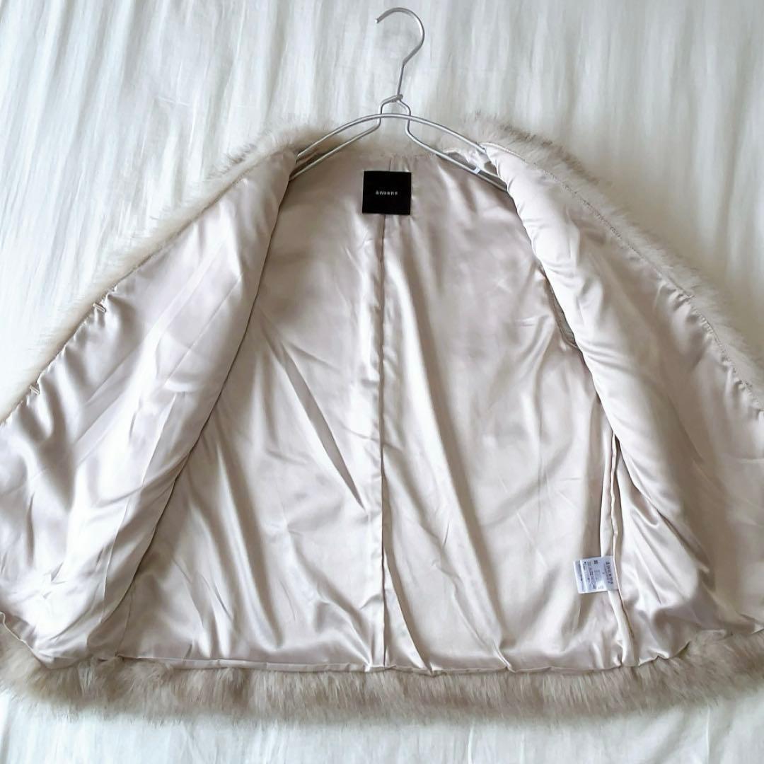 未使用品♡ anuans アニュアンス ショートファーベスト