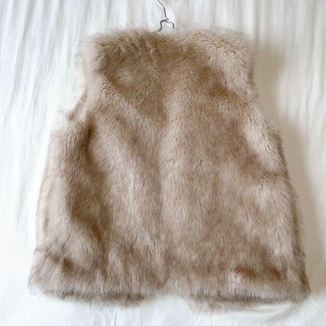 未使用品♡ anuans アニュアンス ショートファーベスト