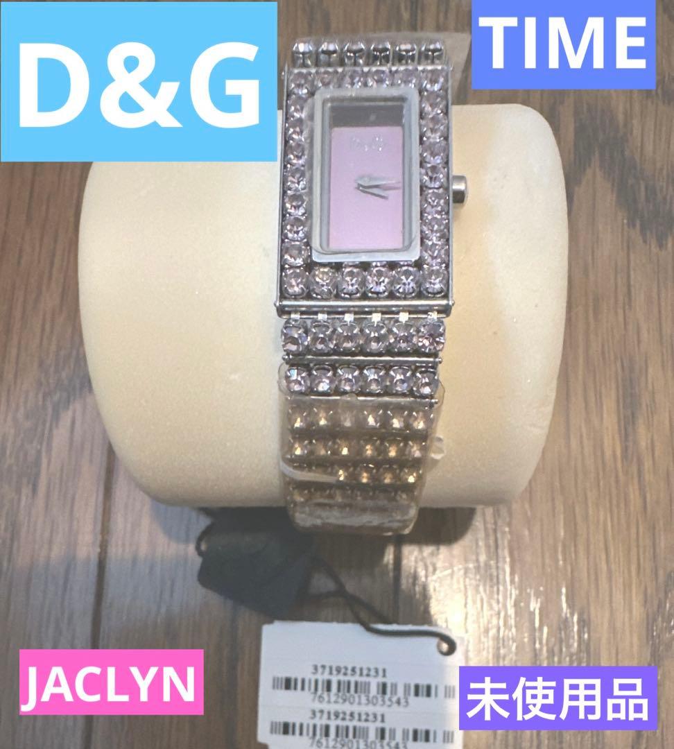 ドルガバ　JACLYN クリスタル　ブレス　腕時計 D&G