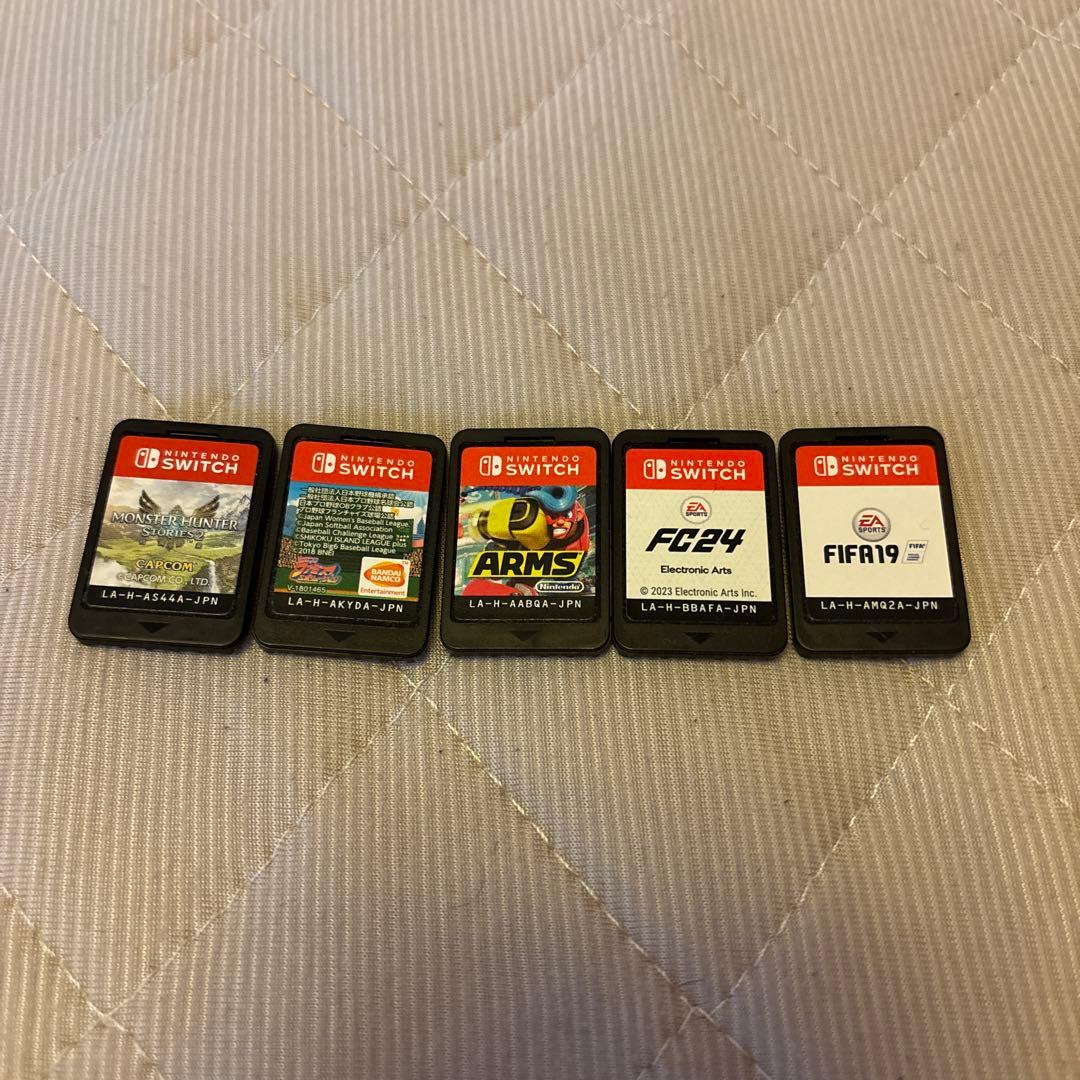 Switchカセット5本　(個別売りも可)