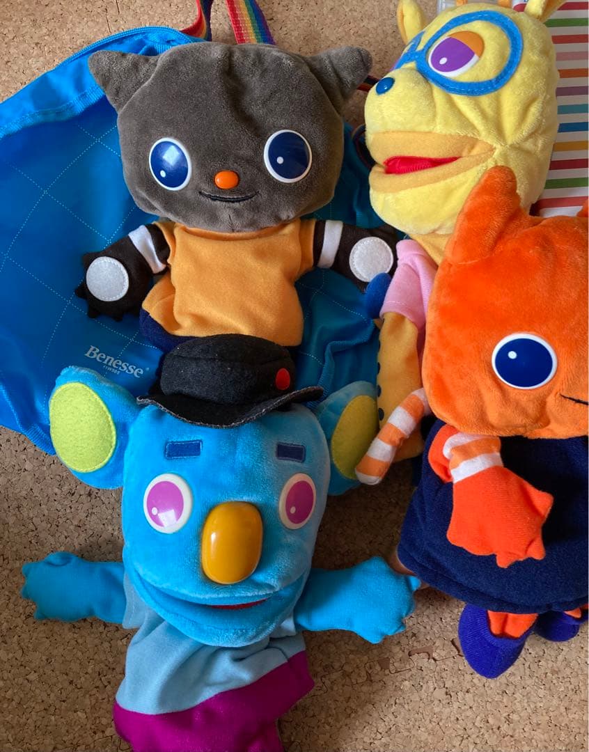 値下げWorldwide Kids English DVD CD パペットセット