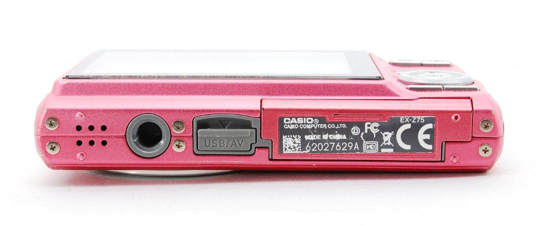 【動作確認済】CASIO Exilim EZ-Z75ピンク ケース付 41121