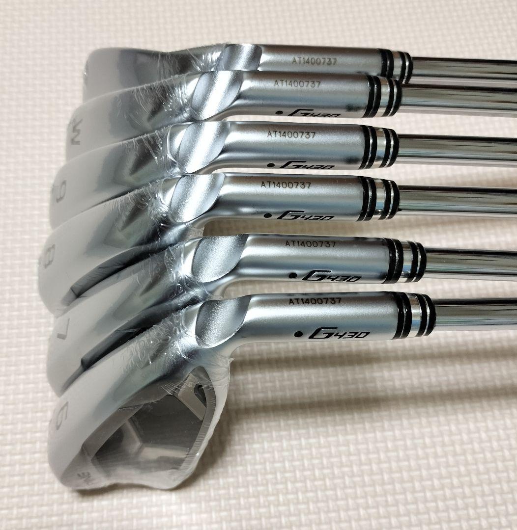 【新品】PING G430 アイアン6本セット MODUS3 ツアー105　硬S