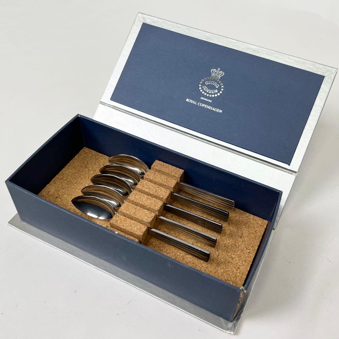 新品 ジョージジェンセン ベルナドッテスプーン セット 箱付き