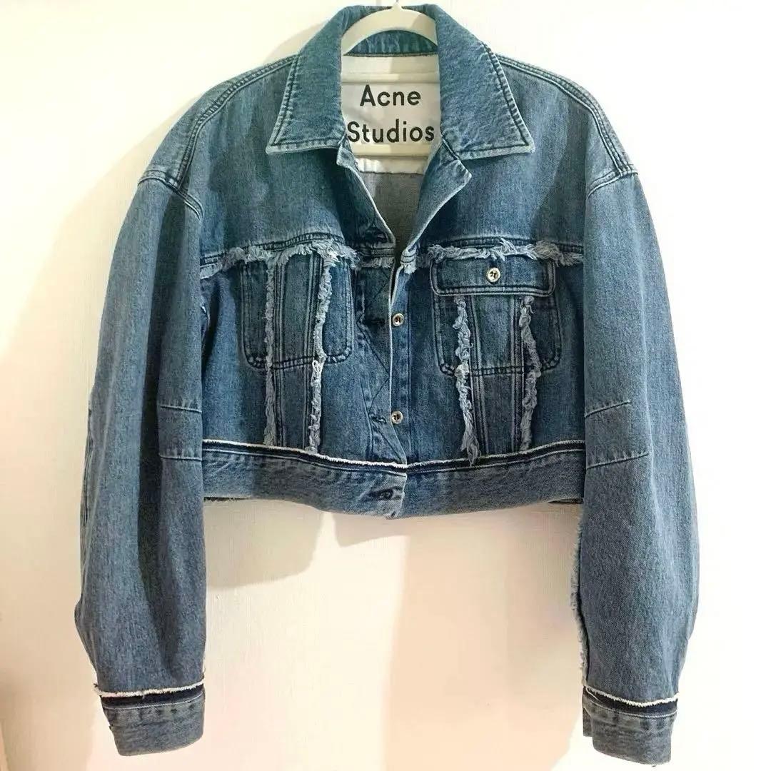 Acne Studios クロップドデニムジャケット