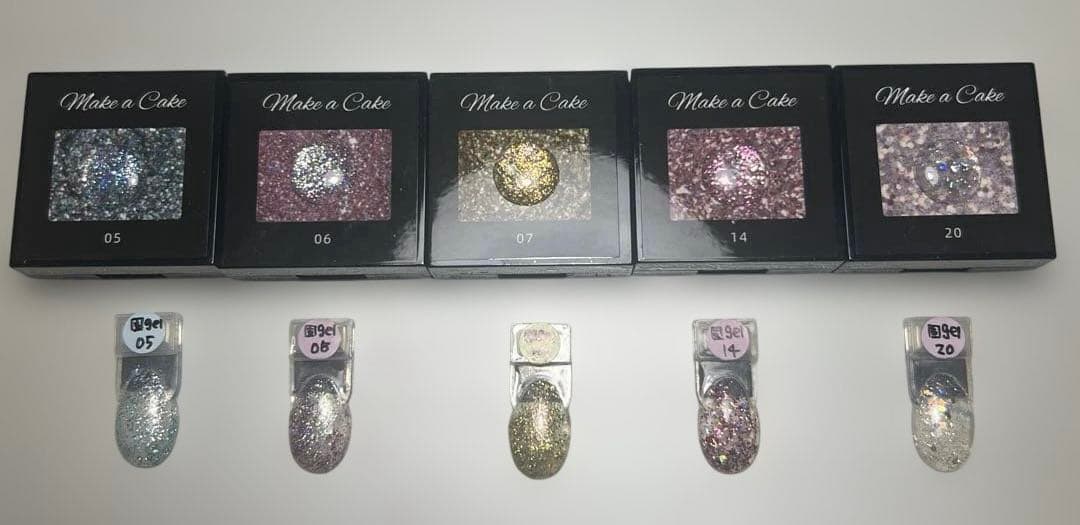 新品同様 計127色 チアジェル98+他カラー14+固形ジェル5+マグジェル10