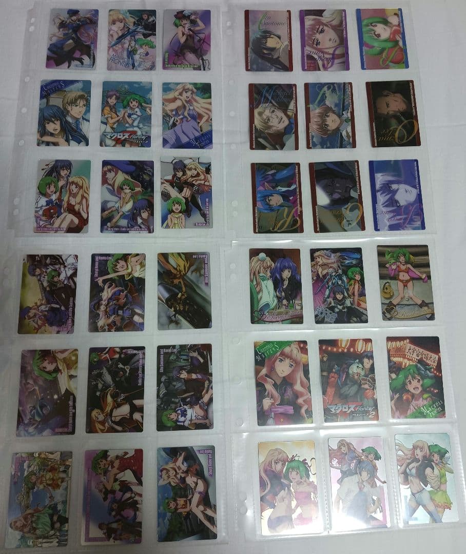 セール中 マクロスF&Δウエハースカードコンプリート&おまけ 計400枚以上