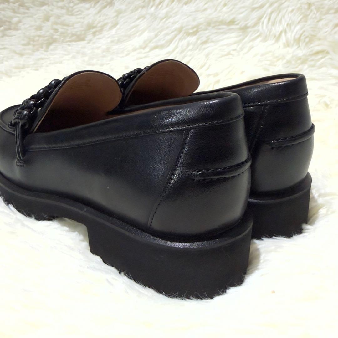 ほぼ新品✨コールハーン グランド360 厚底 ローファー ブラック US5