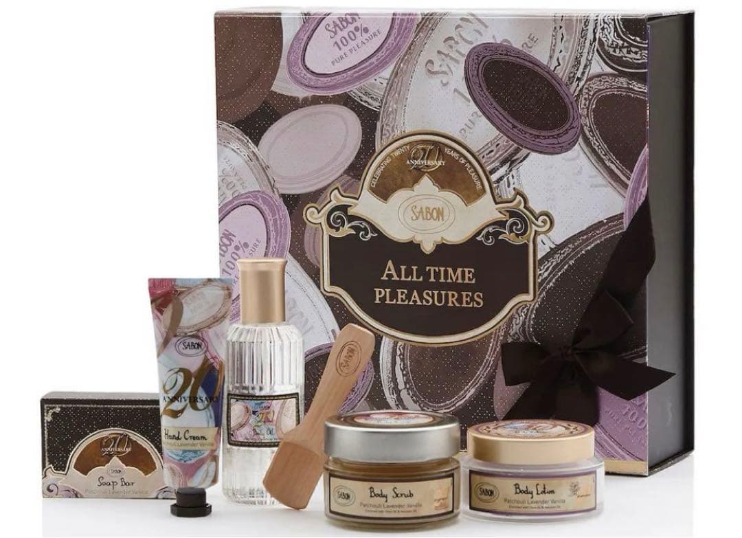 【新品未使用】サボンSABON 20周年ボックス　記念　スクラブ　オイル　石鹸