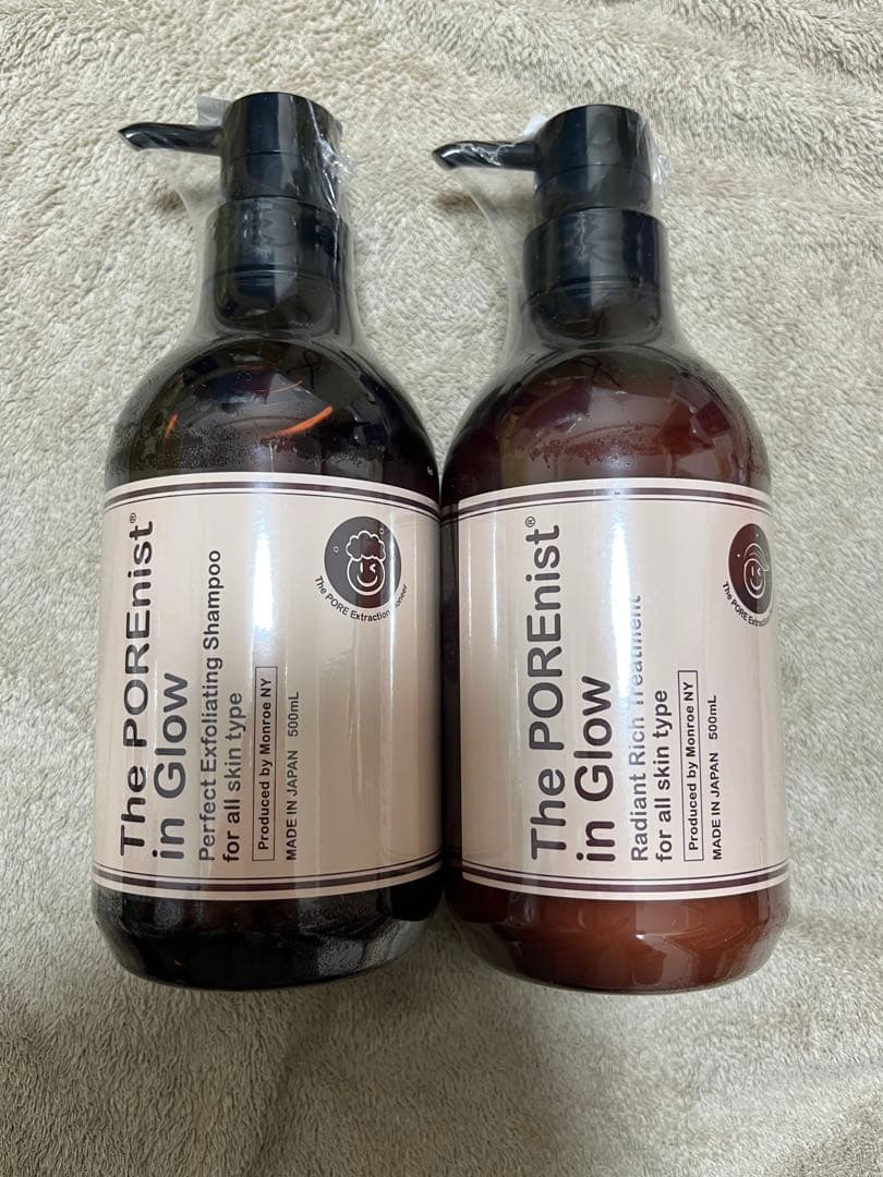 The POREnist in Glow シャンプー＆トリートメントセット