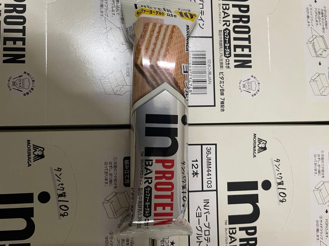 激安　inバープロテイン プロテインバー　144個　送料込み1個119円