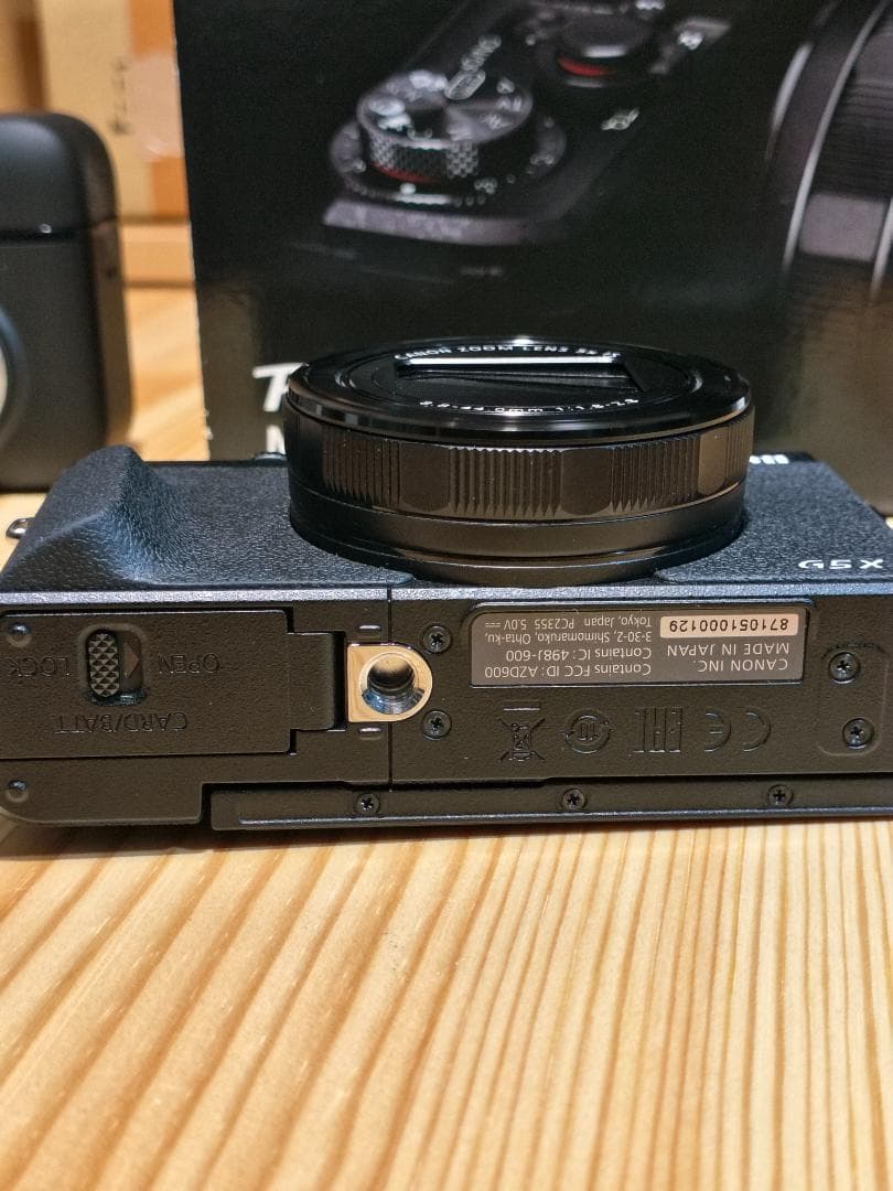 Canon PowerShot G5X Mark II 撮影1277 付属品あり