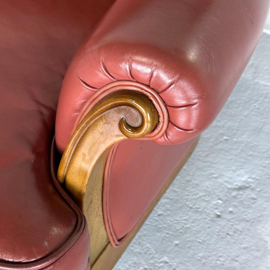 ✦マルニ木工✦ Maruni／クラシック レザーソファ 3人掛け 本革