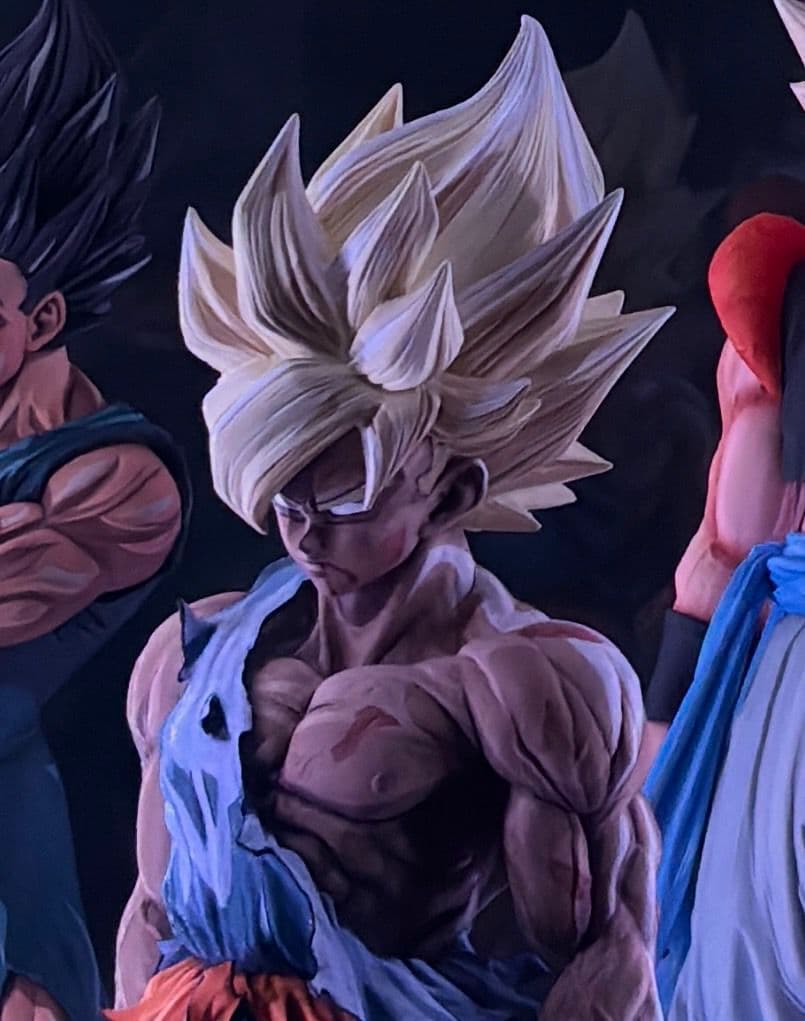 SMSP 孫悟空 超サイヤ人 リペイント ドラゴンボール フィギュア