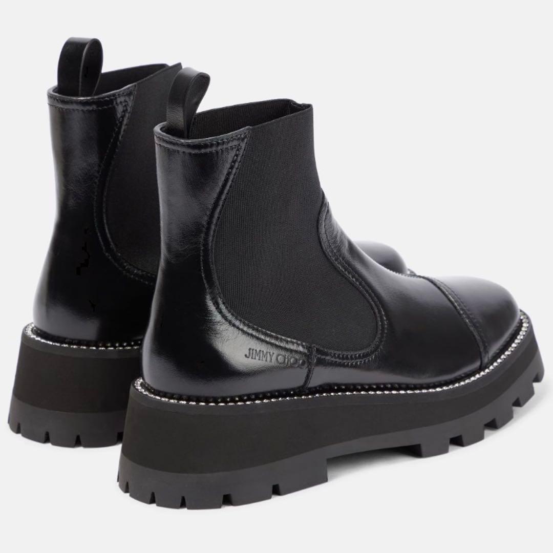 【極美品】定価12.7万 JIMMY CHOO ジミーチュウ CLYTONブーツ