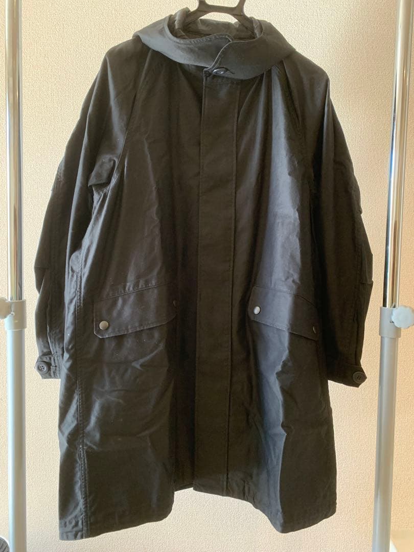 【BLUE BLUE JAPAN】モッズコート BLACK Size:１（S）