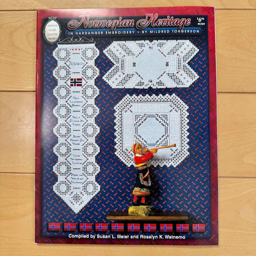 ハーダンガー刺繍 図案集10冊セット