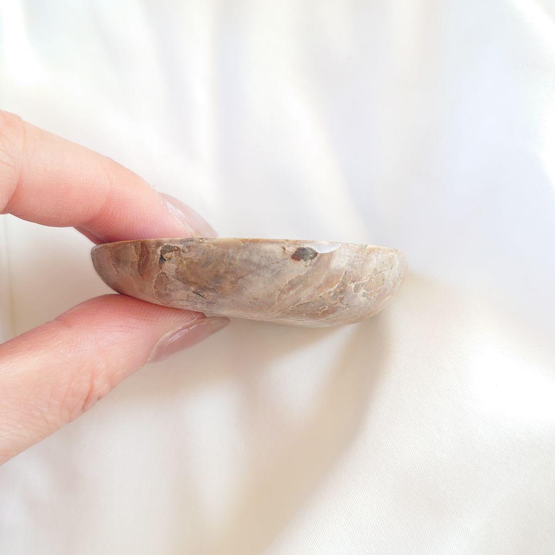 幸運の宝石アンモナイトの化石 約15cm 虹色　コレクション