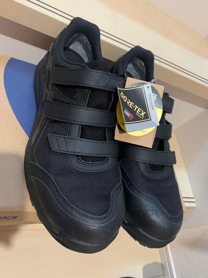 asics GORE-TEX ブラック安全靴
