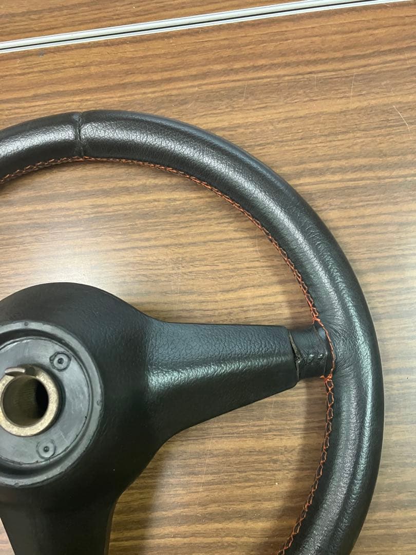 ローバーミニ　クーパー　レザー巻きステアリング