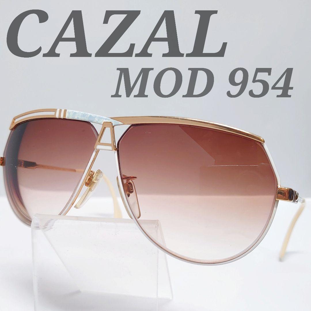 ✨希少✨CAZAL カザール MOD 954 ブラウン ゴールド ティアドロップ