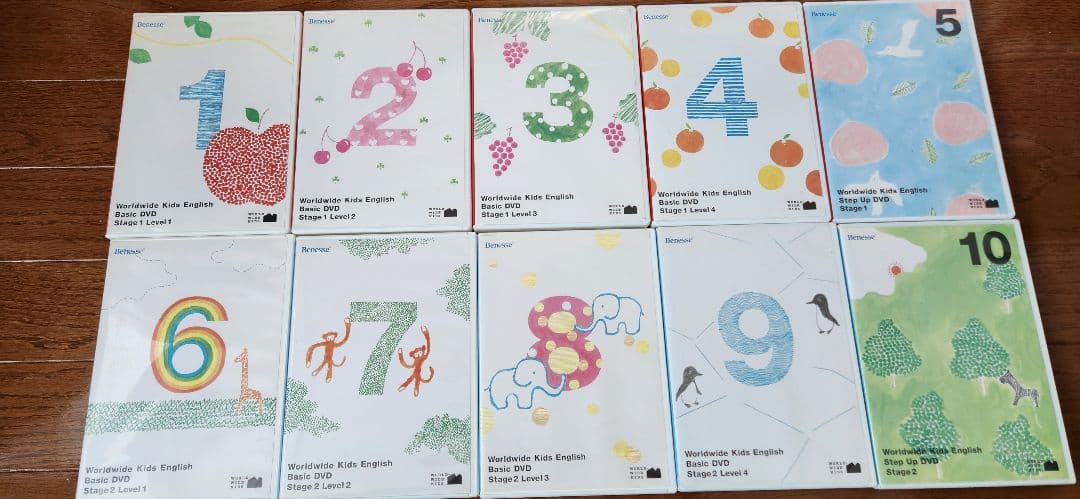ベネッセ　WWK　ワールドワイドキッズDVD&CD&CD-ROM