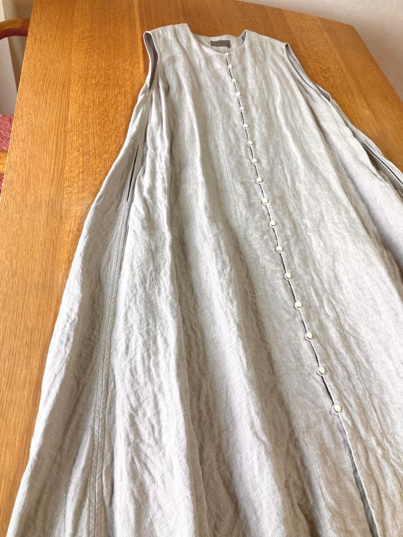 ババグーリ　無地なのに雰囲気たっぷりなワンピース　ジャンスカにも　ヨーガンレール