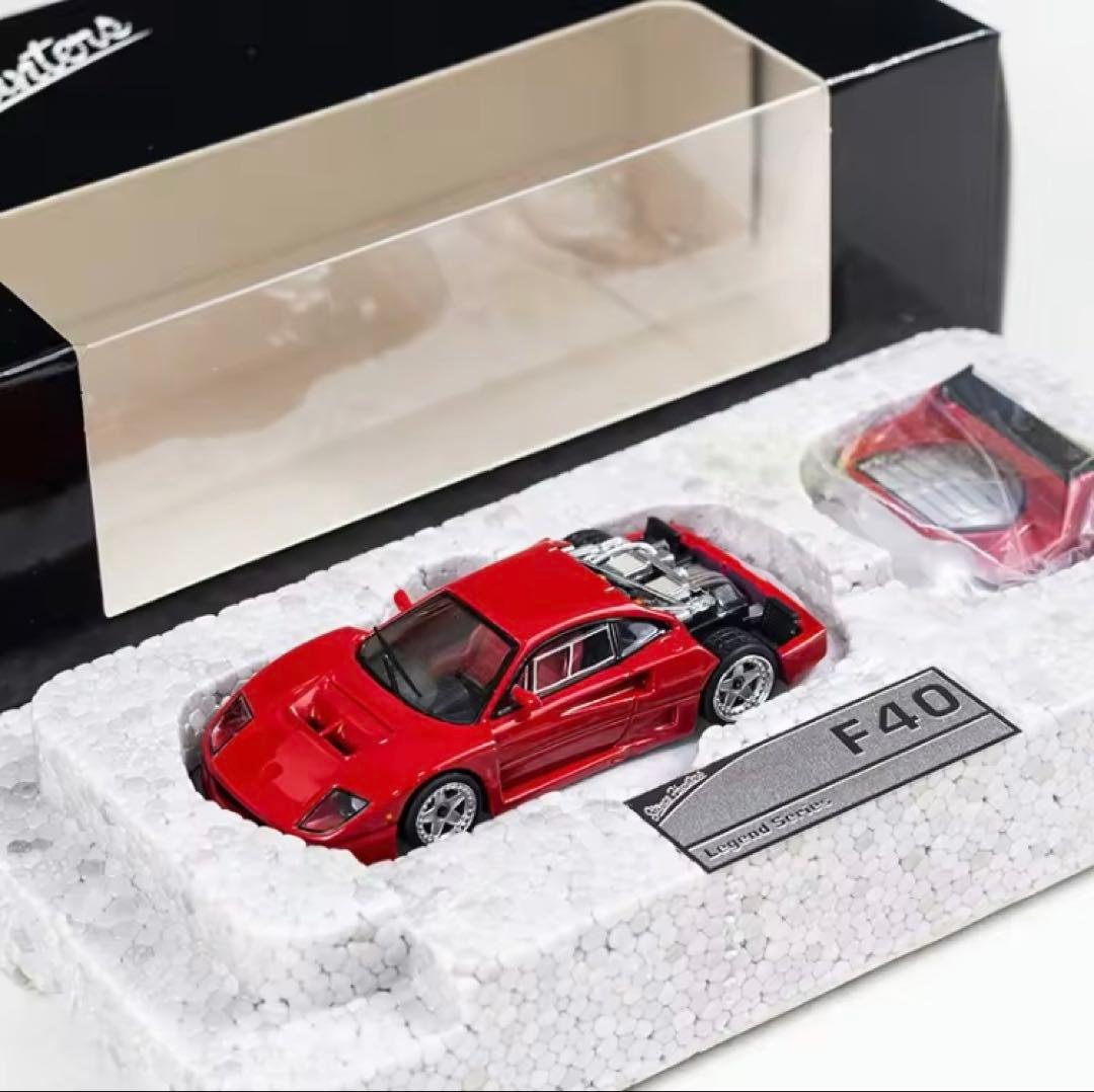 フェラーリ F40 Stance Hunters 1/64 ミニカー