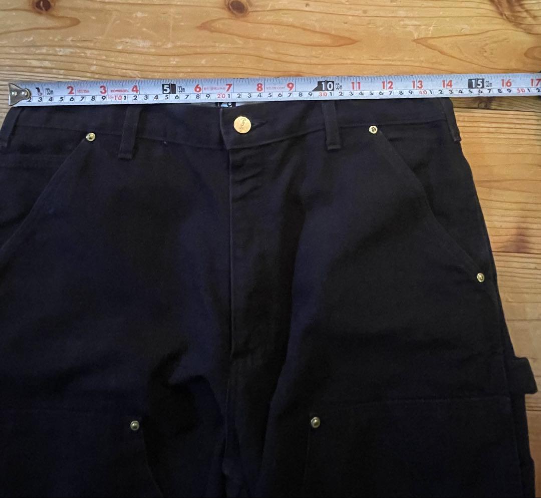 カーハート　ダブルニー　USA製 B01 ブラック　W34L30