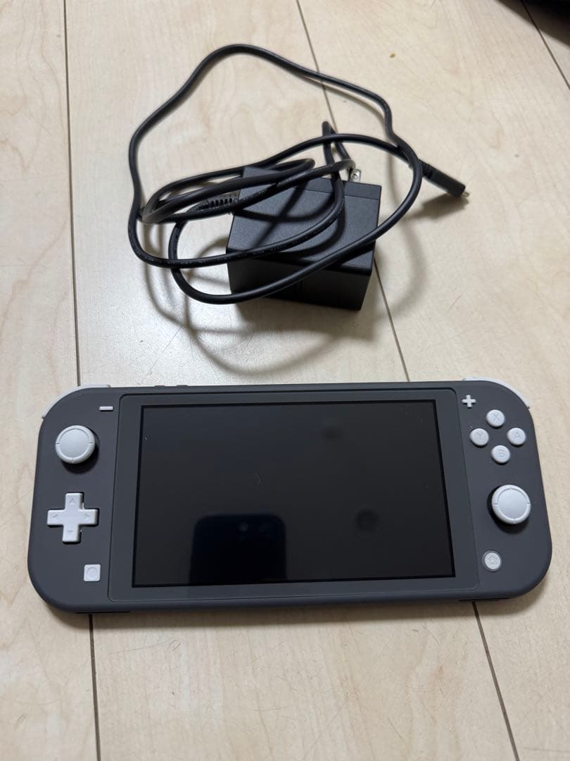 【ほぼ新品】Nintendo Switch Lite グレー 充電器付き