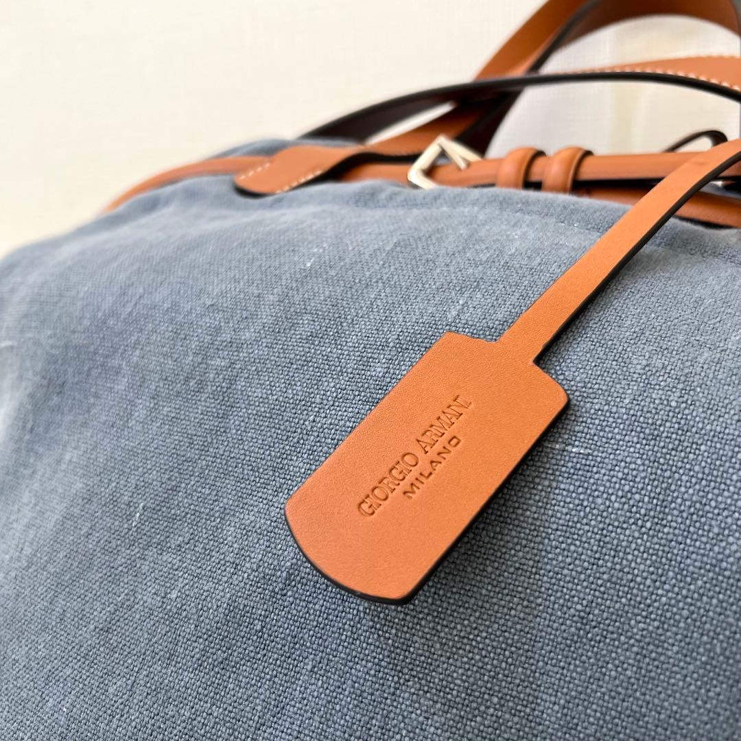 【定価45万以上】　23ss Giorgio Armani ボストンバッグ