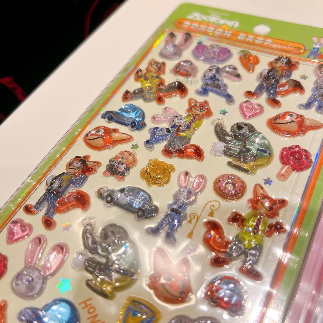 【国内正規品】 ディズニー ボンボンドロップシール 第2弾 8種セット ボンドロ