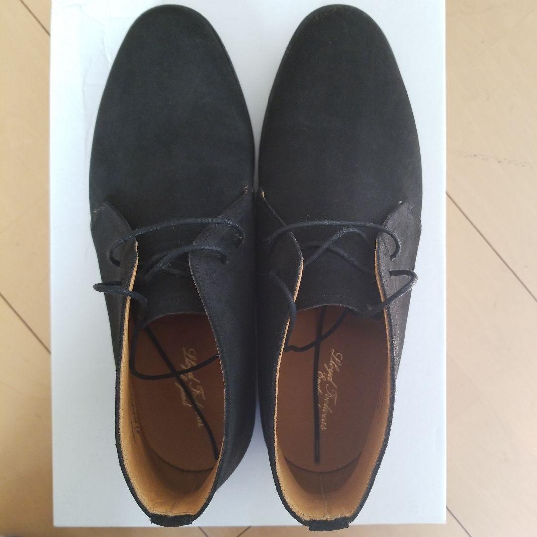 【極美品】ロイドフットウェア　ブラック　スエード　チャッカブーツ　6