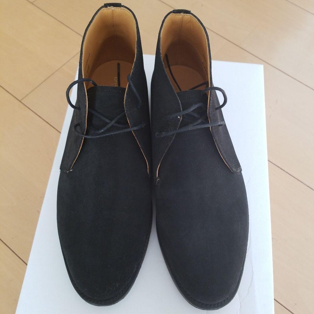 【極美品】ロイドフットウェア　ブラック　スエード　チャッカブーツ　6