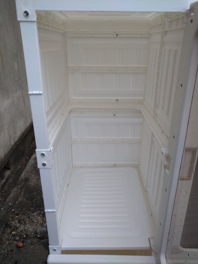 折り畳み式　ワードローブ　クローゼット　扉付き　ハンガーラック　衣類収納