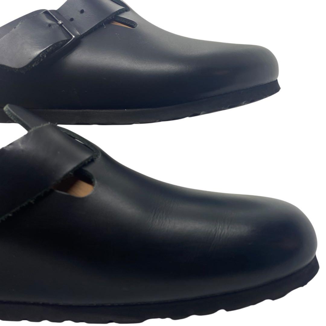 ビルケンシュトック　27cm 42 ボストン Boston レザー 黒 サンダル