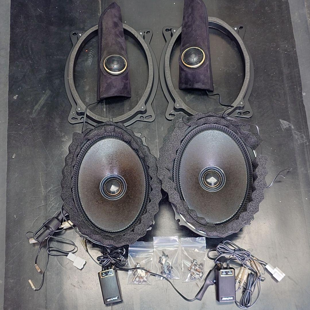 アルパイン　スピーカー X-710S 20アルファード 　ツイーターパネル